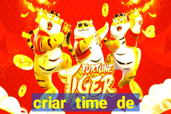 criar time de futebol simulador